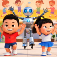 Video AI mở đầu Mĩ thuật 5 Chủ đề 4: Những hoạt động yêu thích ở trường em