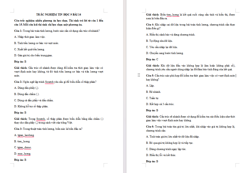 Bài 16 Thực hành Lập chương trình máy tính