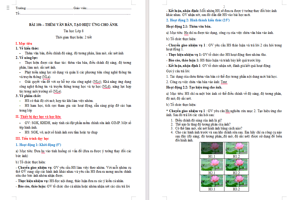  Thêm văn bản, tạo hiệu ứng cho ảnh