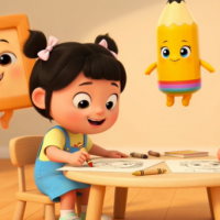 Video AI mở đầu Mĩ thuật 3 Chủ đề 8: Chân dung người thân trong gia đình