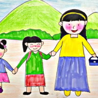 Giáo án PowerPoint Mĩ thuật 1 Chủ đề 8: Người thân của em