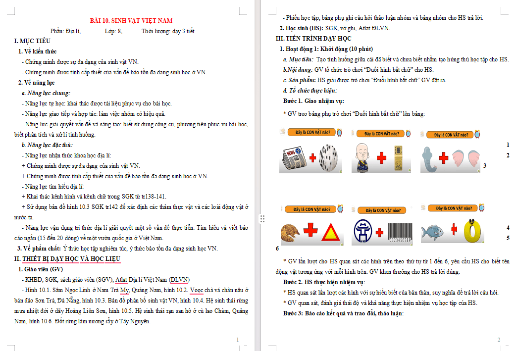 Sinh vật Việt Nam