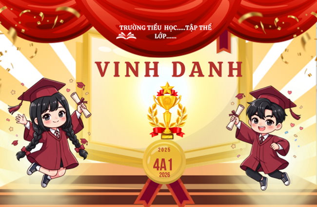 PowerPoint Vinh danh cá nhân