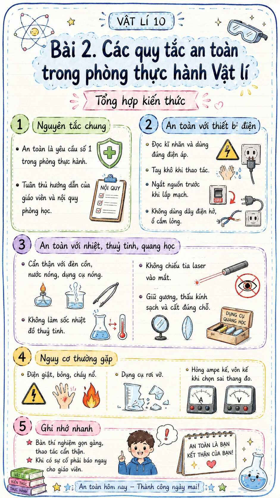Infographic Vật lý 10 Bài 2