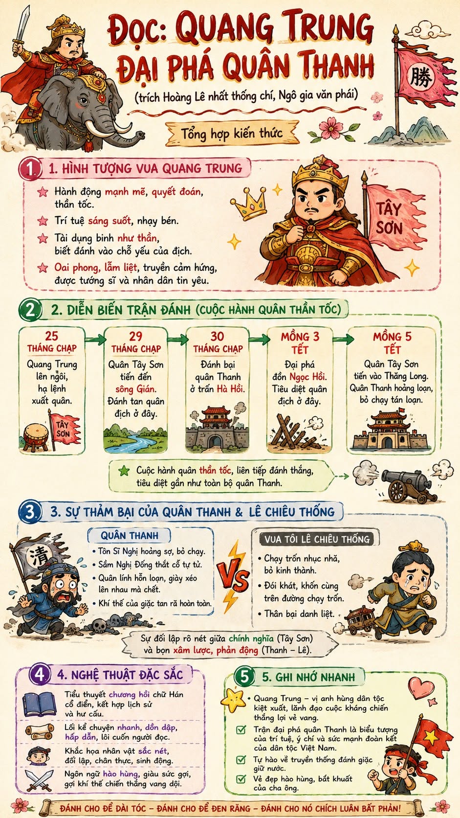 Infographic Ngữ văn 8