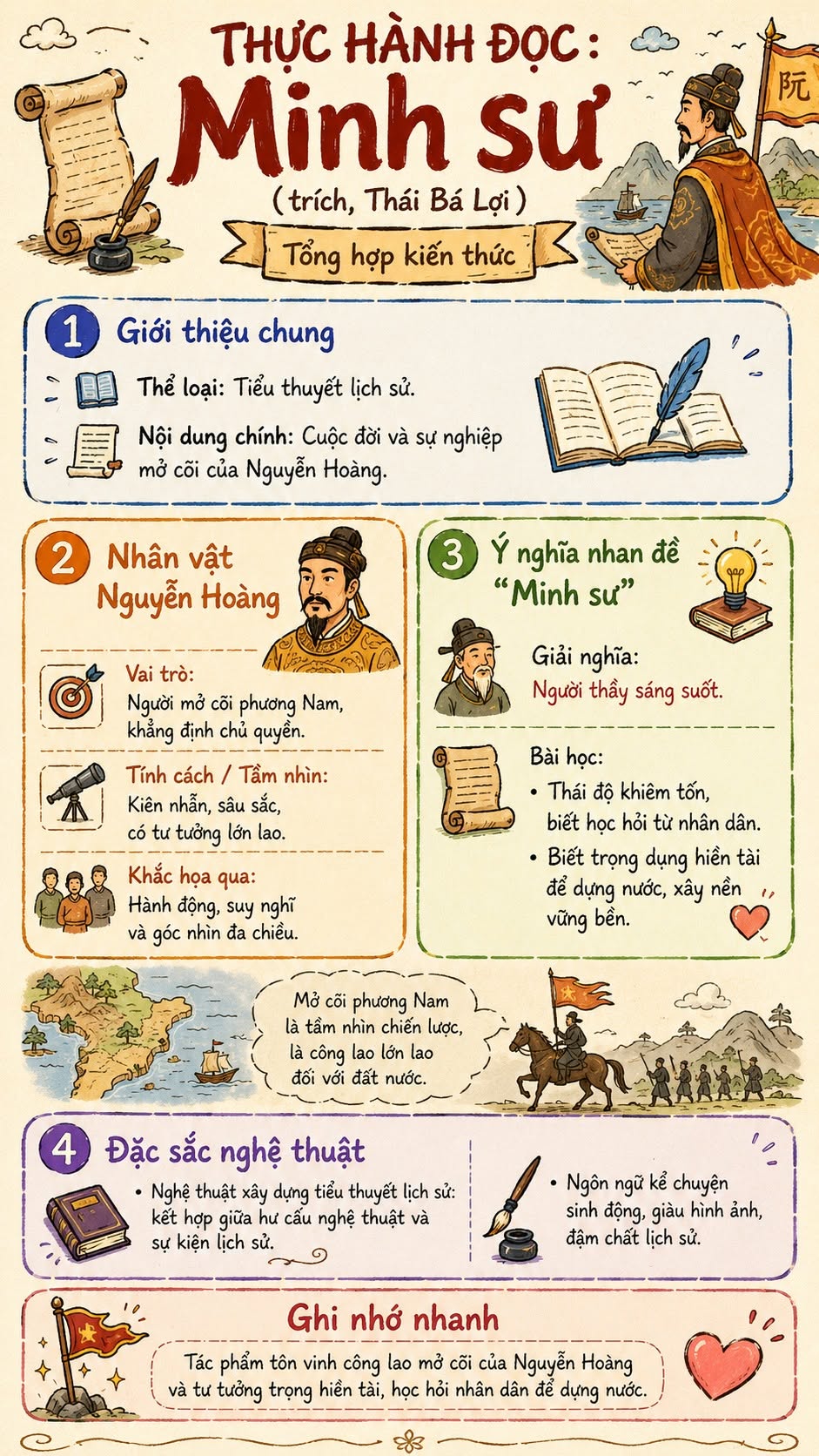 Infographic Ngữ văn 8