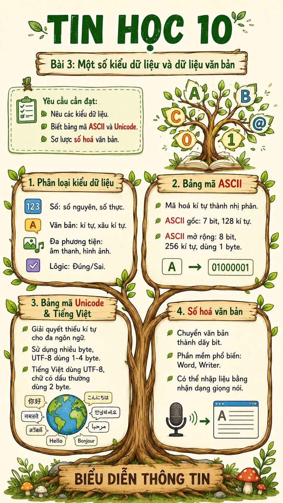 Infographic Tin học 10