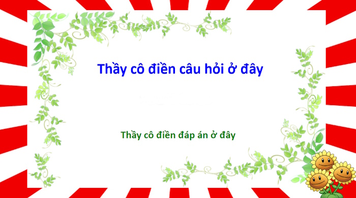 PowerPoint chơi game vui nhộn