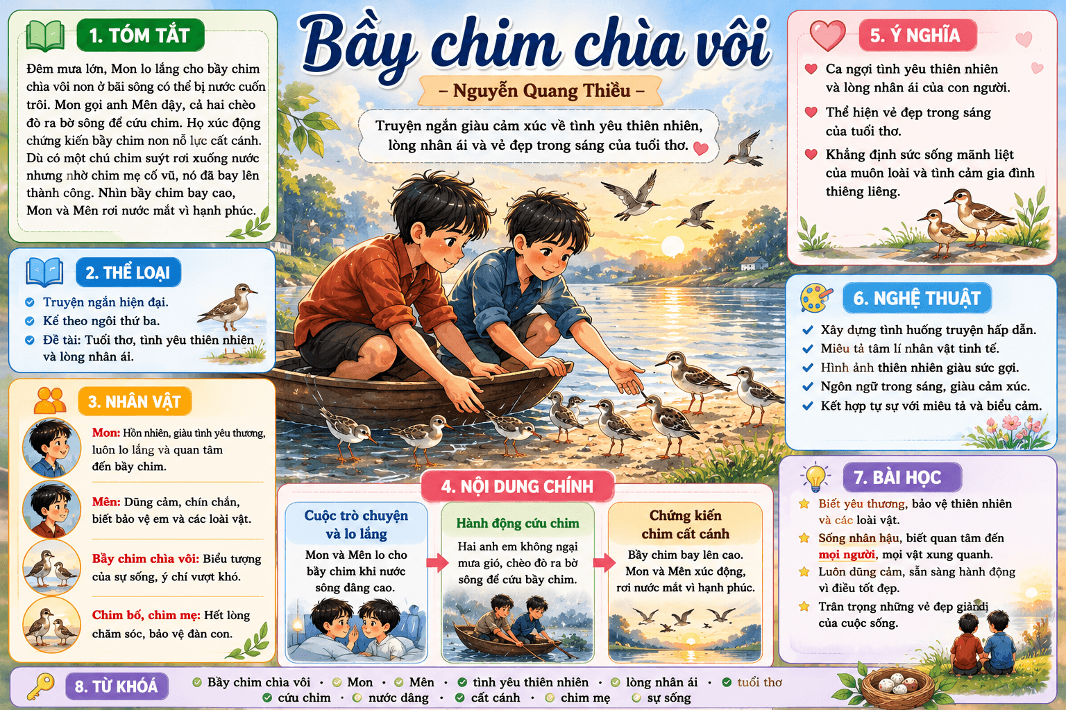 Bầy chim chìa vôi