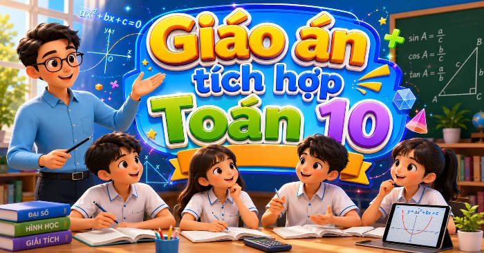 Giáo án Toán 10 tích hợp Năng lực số