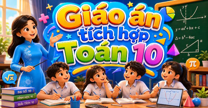 Giáo án Toán 10 tích hợp năng lực số Học kì 2