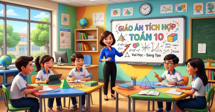 Giáo án tích hợp Năng lực số Toán 10 Học kì 1