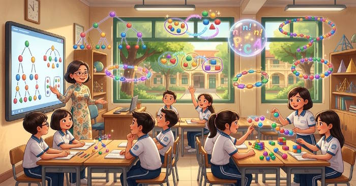 Giáo án tích hợp Năng lực số Toán 10 Bài tập cuối chương 1