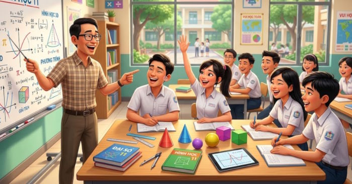 Giáo án Toán 10, 11, 12 tích hợp Năng lực số Học kì 2