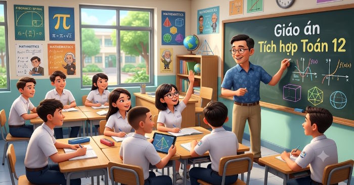 Giáo án Toán 12 tích hợp năng lực số (Học kì 1)