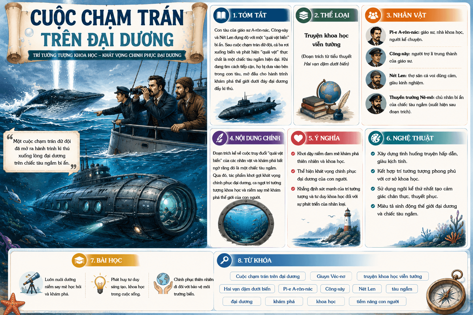 Infographic Cuộc chạm trán trên đại dương