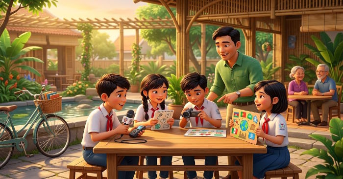 Giáo án NLS Tiếng Anh 8 Review 3 Language 