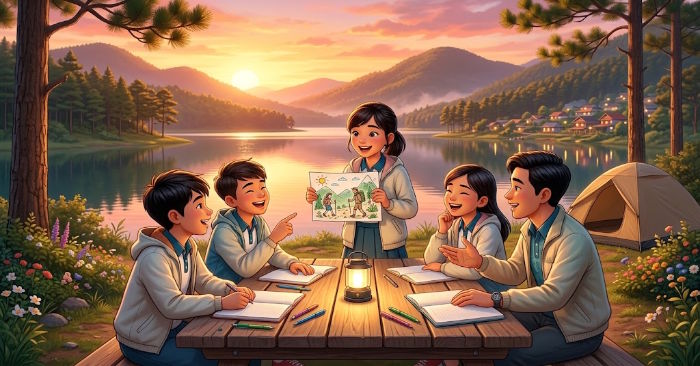 Giáo án NLS Tiếng Anh 8 Review 4 Skills