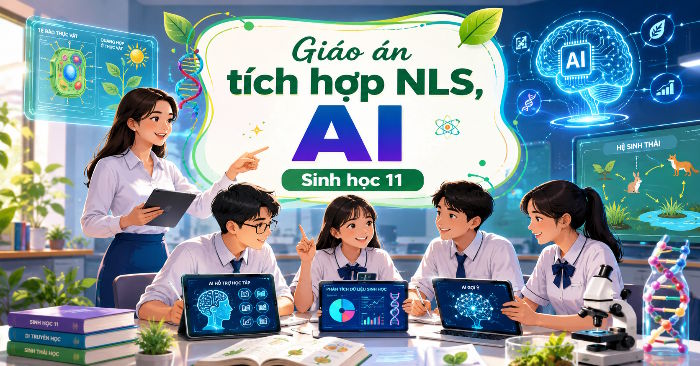 Giáo án tích hợp NLS, AI Sinh học 11 Bài 29