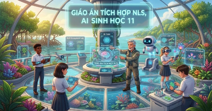 Giáo án Năng lực số, AI Sinh học 11 