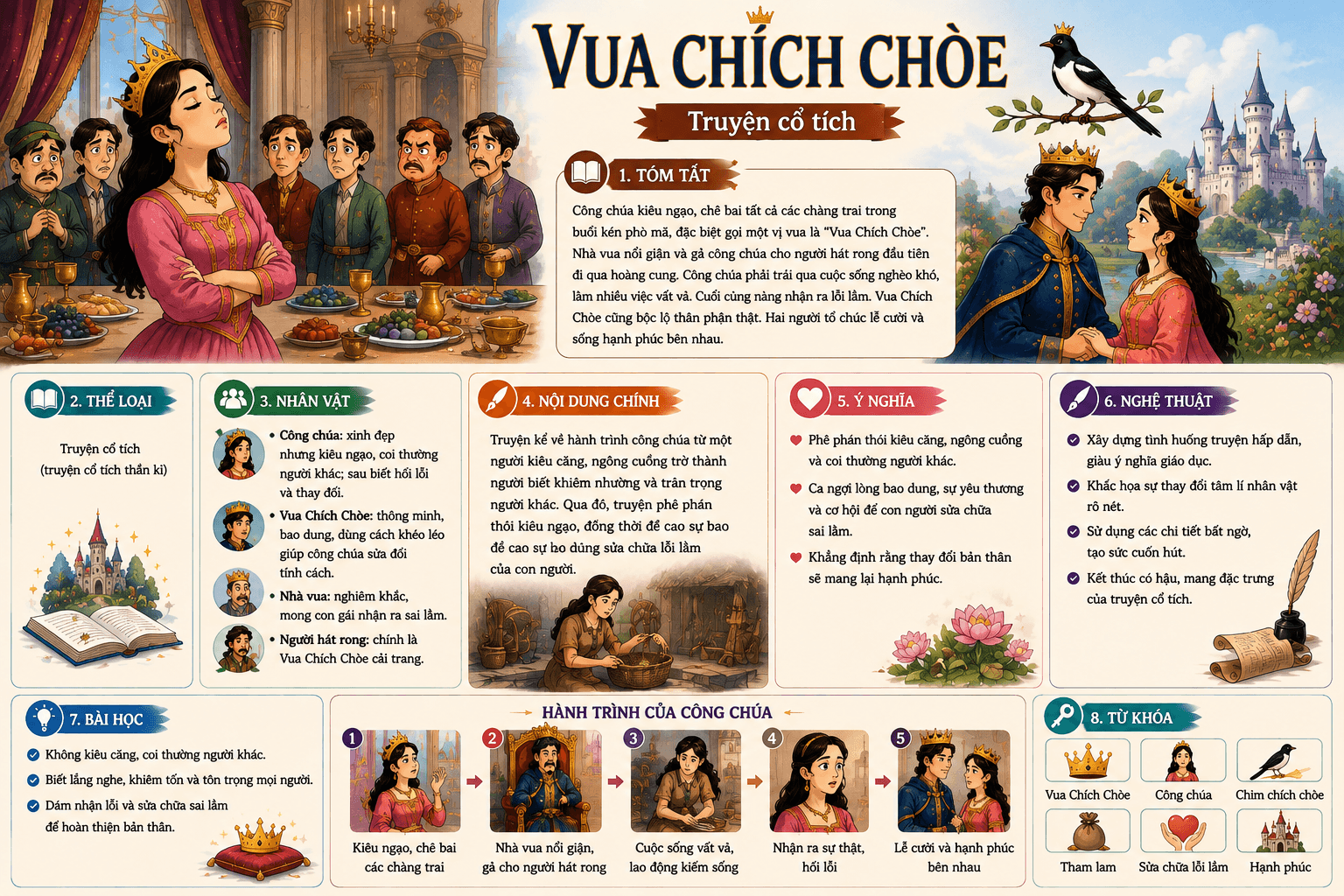 Infographic Vua chích chòe