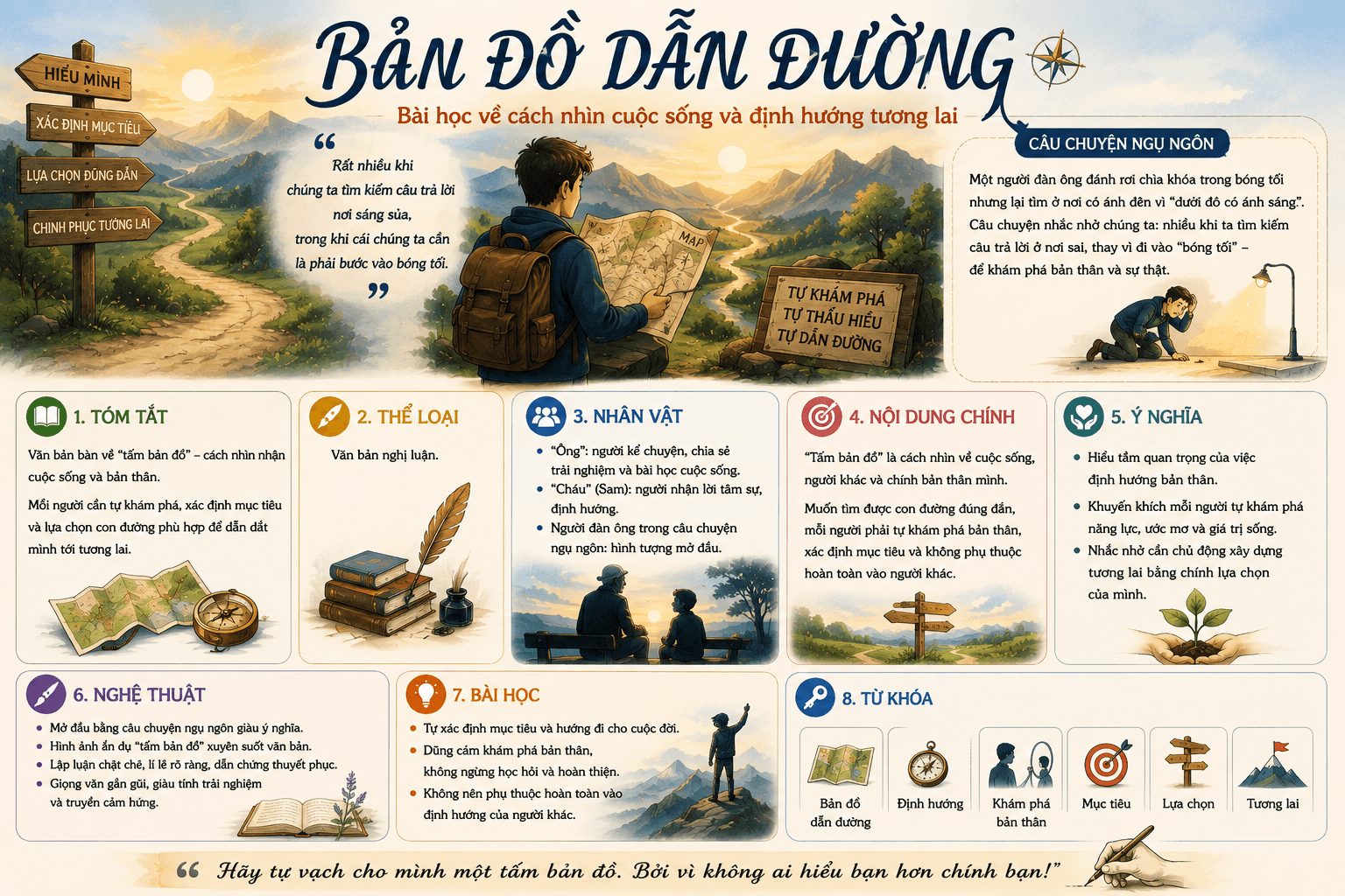 Infographic Bản đồ dẫn đường