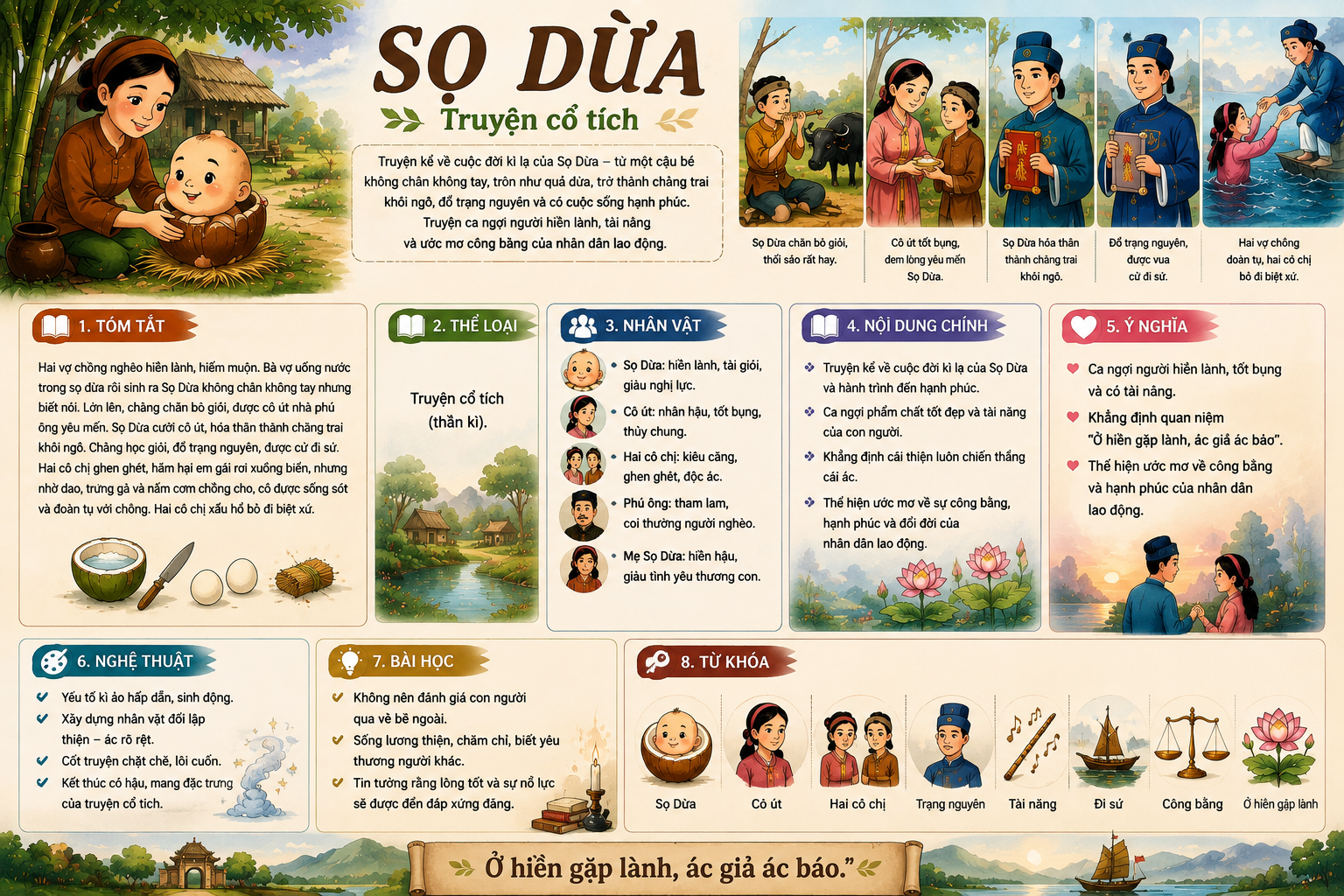 Truyện cổ tích Sọ Dừa