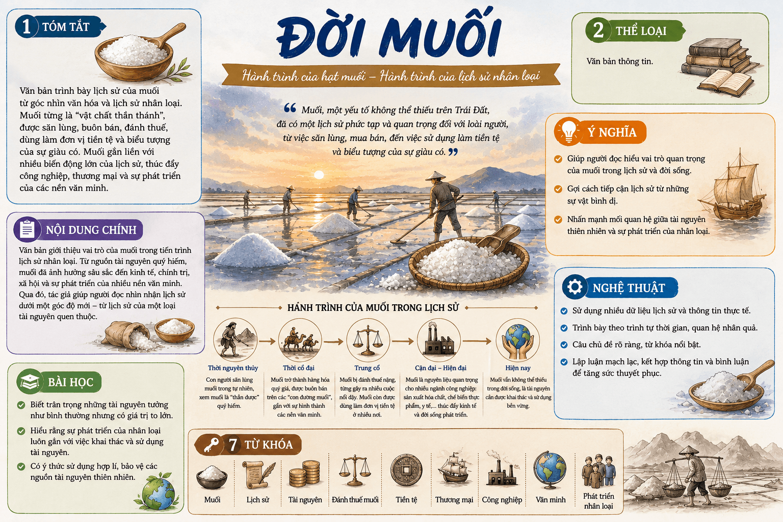Infographic Đời muối