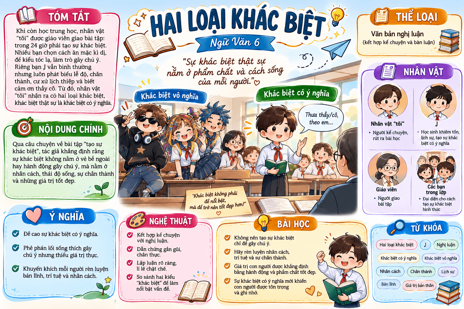 Infographic Hai loại khác biệt
