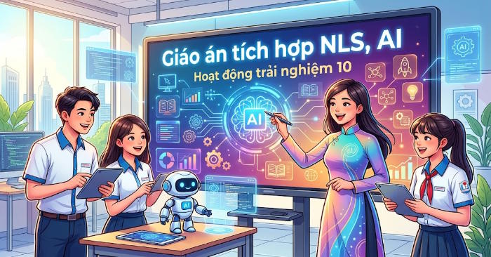 Giáo án Hoạt động trải nghiệm 10 tích hợp NLS, AI