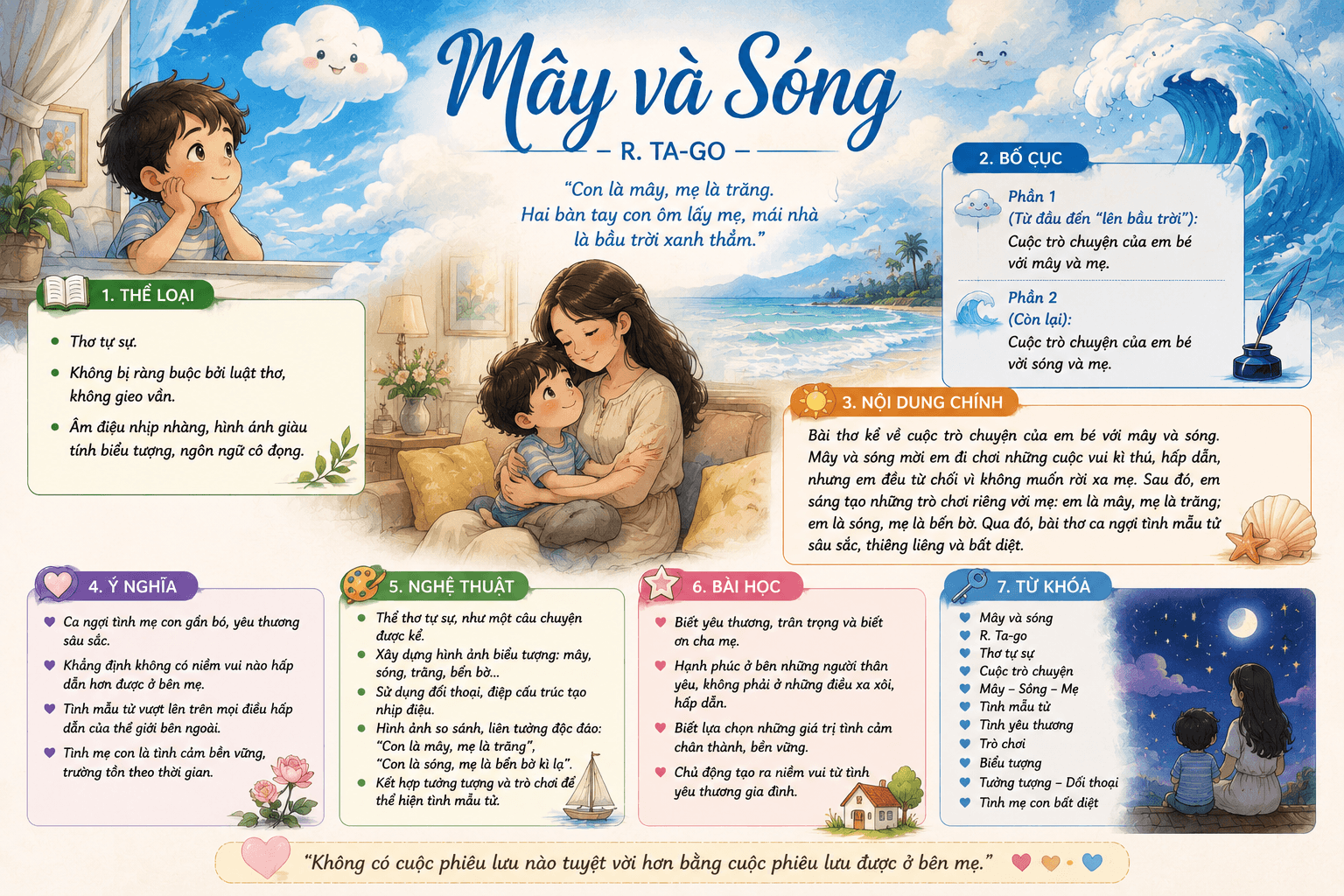 Infographic Mây và sóng