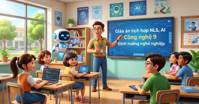 Giáo án tích hợp NLS, AI Công nghệ 9 ĐHNN Bài 4