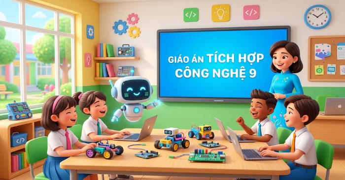 Giáo án Công nghệ 9 tích hợp Năng lực số, AI 