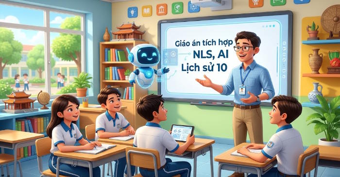 Giáo án Lịch sử 10 Bài 10 tích hợp Năng lực số, AI