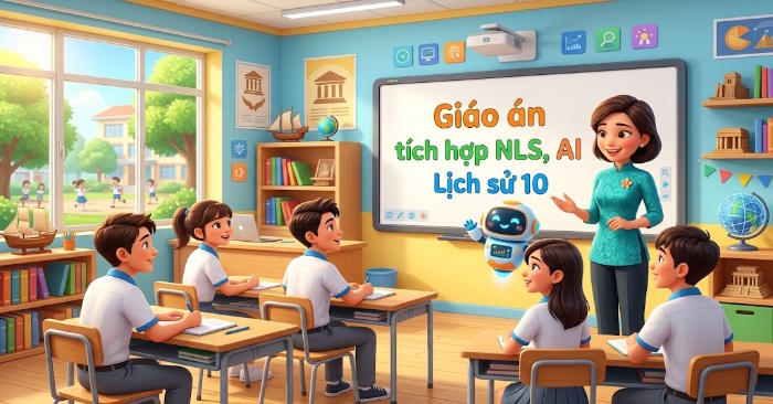  Giáo án Lịch sử 10 Bài 3 tích hợp Năng lực số, AI 