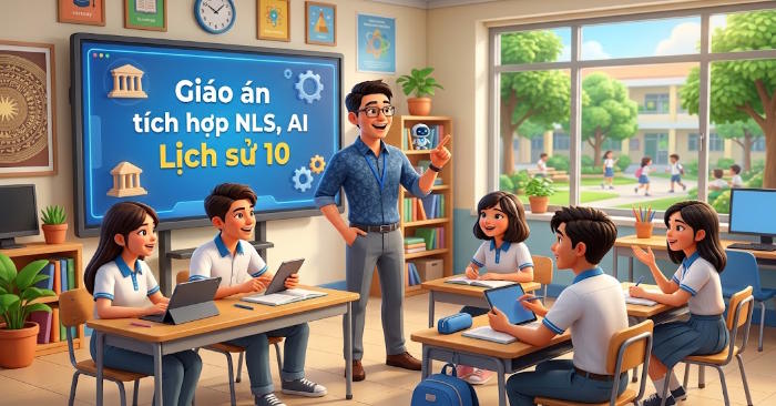  Giáo án Lịch sử 10 Bài 2 tích hợp Năng lực số, AI 