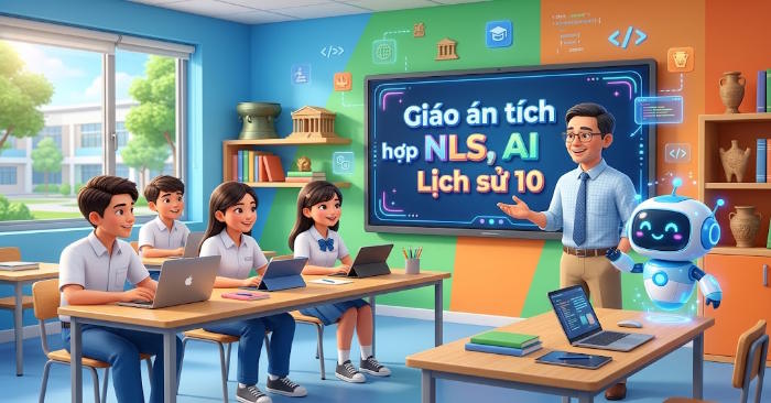 Giáo án Lịch sử 10 Bài 9 tích hợp Năng lực số, AI