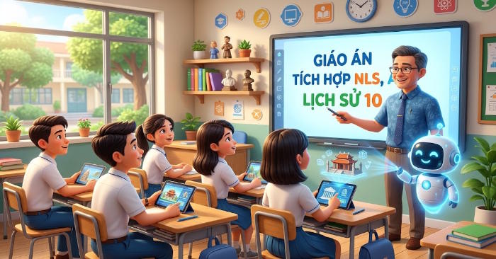 Giáo án Lịch sử 10 Thực hành chủ đề 4 Tích hợp NLS, AI