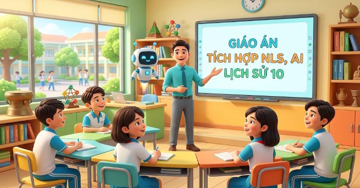 Giáo án Lịch sử 10 Thực hành chủ đề 6 tích hợp NLS, AI