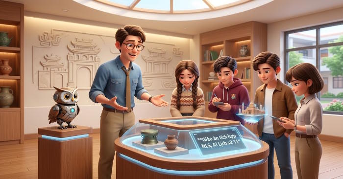 Giáo án Lịch sử 11 Bài 7 tích hợp Năng lực số, AI