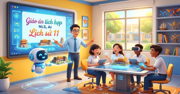 Giáo án Lịch sử 11 Bài 10 tích hợp Năng lực số, AI