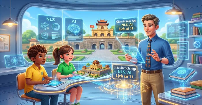 Giáo án Lịch sử 11 Bài 5 tích hợp Năng lực số, AI 