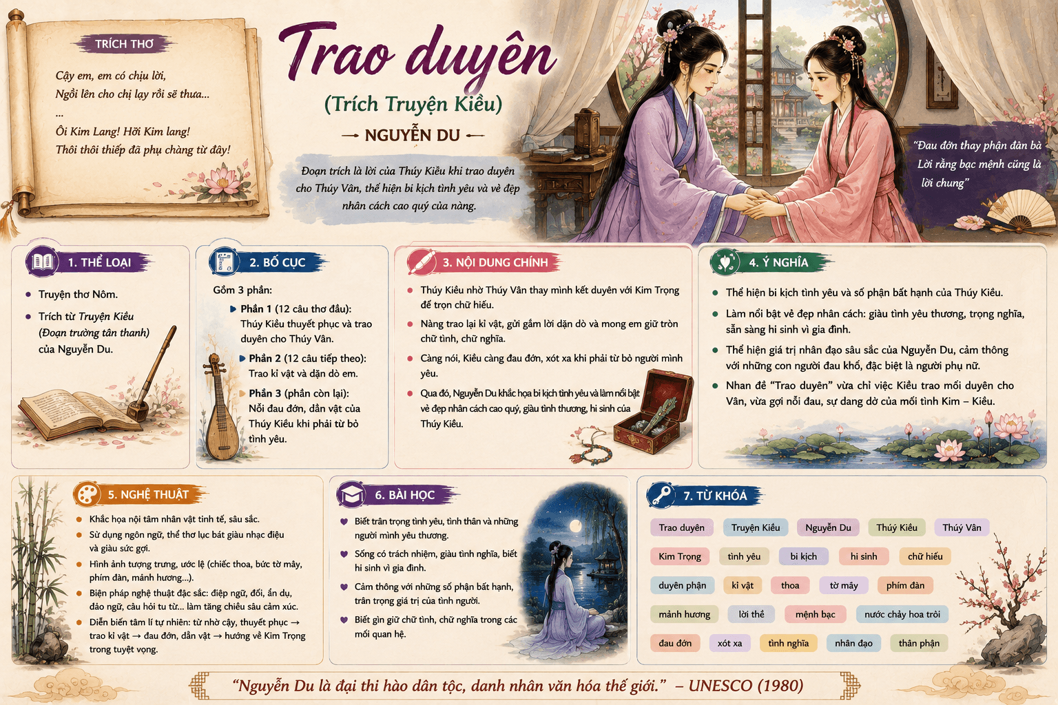 Infographic Trao duyên