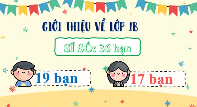  PowerPoint chào đón học sinh lớp 1 