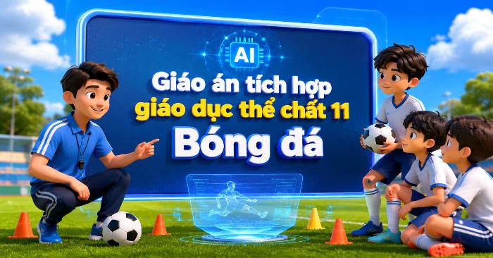 Giáo án Giáo dục thể chất 11 Bóng đá tích hợp NLS