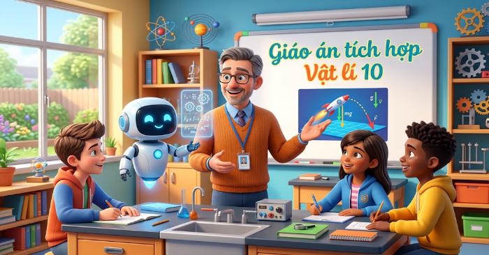 Giáo án tích hợp Năng lực số Vật lí 10