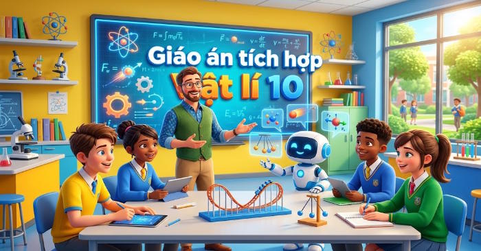 Giáo án Vật lí 10 tích hợp NLS