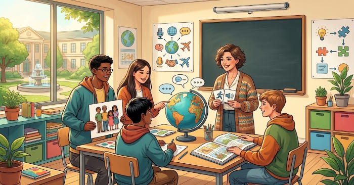Giáo án Tiếng Anh 11 Review 1: Skills tích hợp NLS