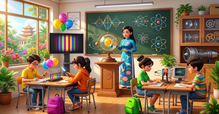Giáo án Vật lí 12 tích hợp Năng lực số, AI