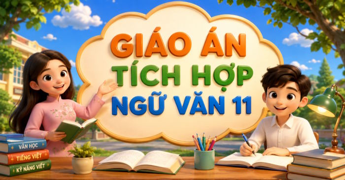 Giáo án tích hợp NLS Ngữ văn 11